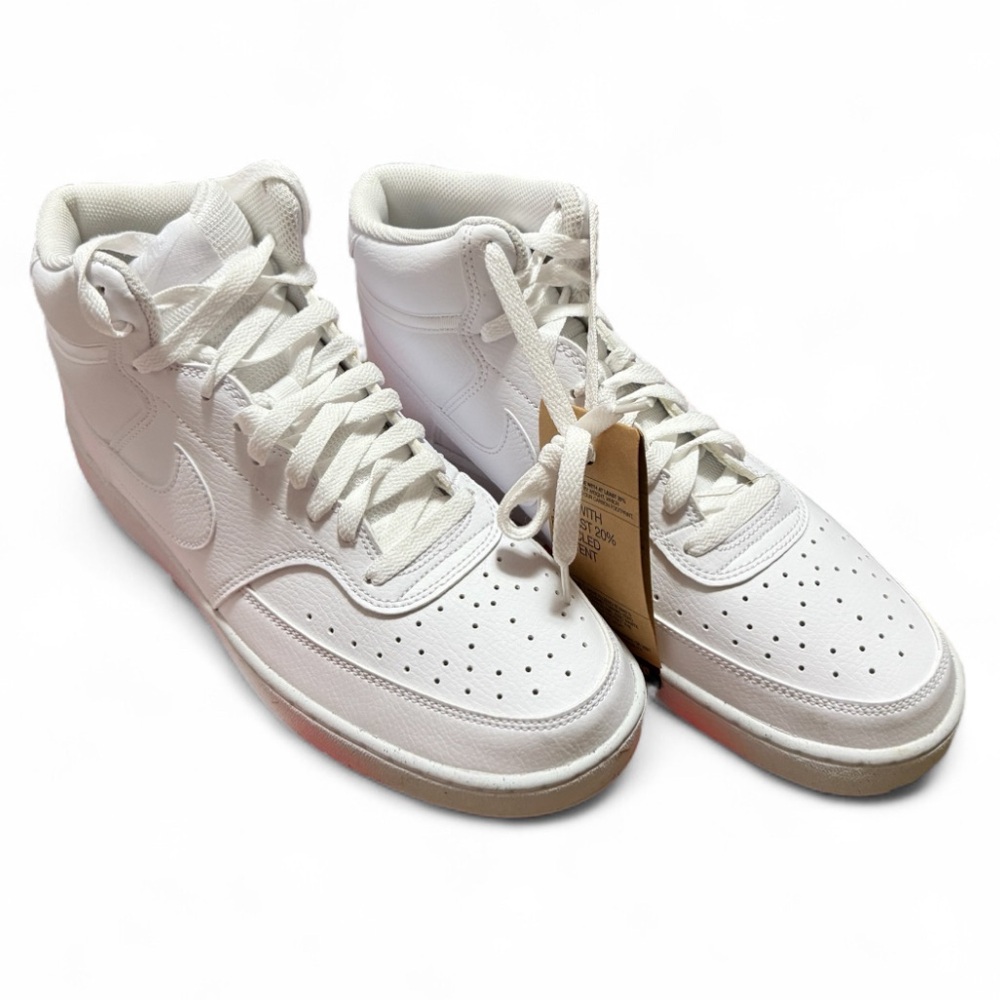 Nike Court Vision Mid White Shoes
